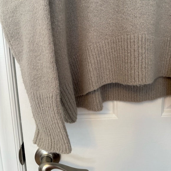 Cable Stitch | Cowl Neck Sweater | Grey | Size S - Picture 2 of 8